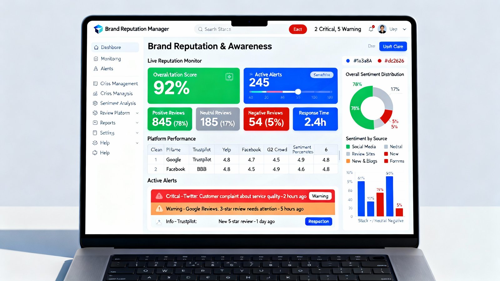 Brand Reputation & Awareness - SaaS product by Adarsh Devol